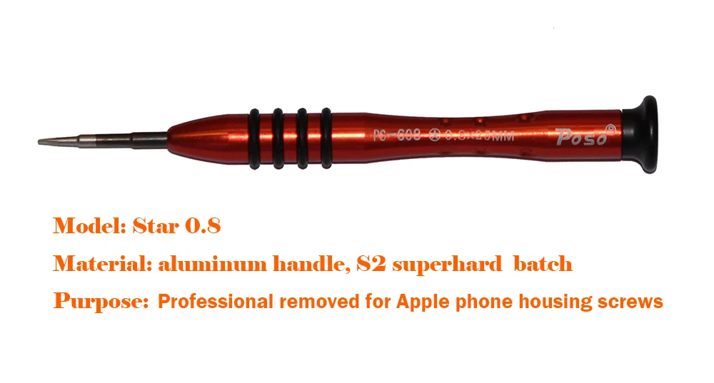 Прецизионная Магнитная отвертка 0 8 мини для Apple iphone 6s 6splus 5S samsung|screwdriver picture|driver