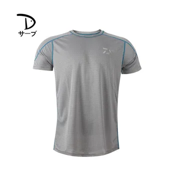 

New DAIWA 2018 Summer Fishing Clothes Short Sleeve Ultrathin Breathable Mesh Sunscreen Quick-Dry Fishing t-shirt