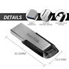 SanDisk – clé USB 100% CZ73 Ultra Flair 3.0 authentique, 16/32/64/128 go, 256 go, lecteur Flash haute vitesse ► Photo 2/6