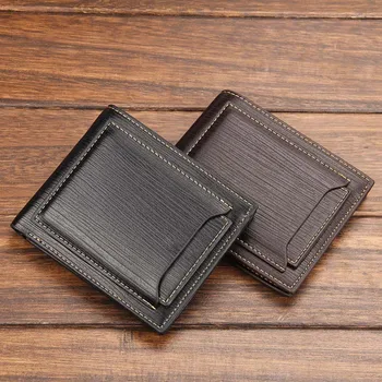 

Men Wallet Purse Mini Fashion Durable Synthetic Leather For Coin Money Cards Holder Pocket Clip New