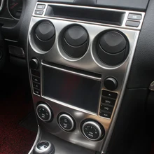 14 шт. Нержавеющая сталь на выходе автомобильного кондиционера, декоративная рамка для Mazda 6 2013- Z2EA761