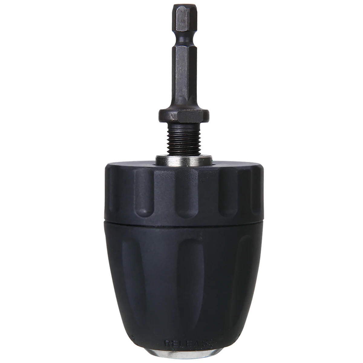Keyless Chuck Driver Hex Shank Screwdriver to Drill Converter 1/4'' HEX to 3/8'' Drill Bit Accessories