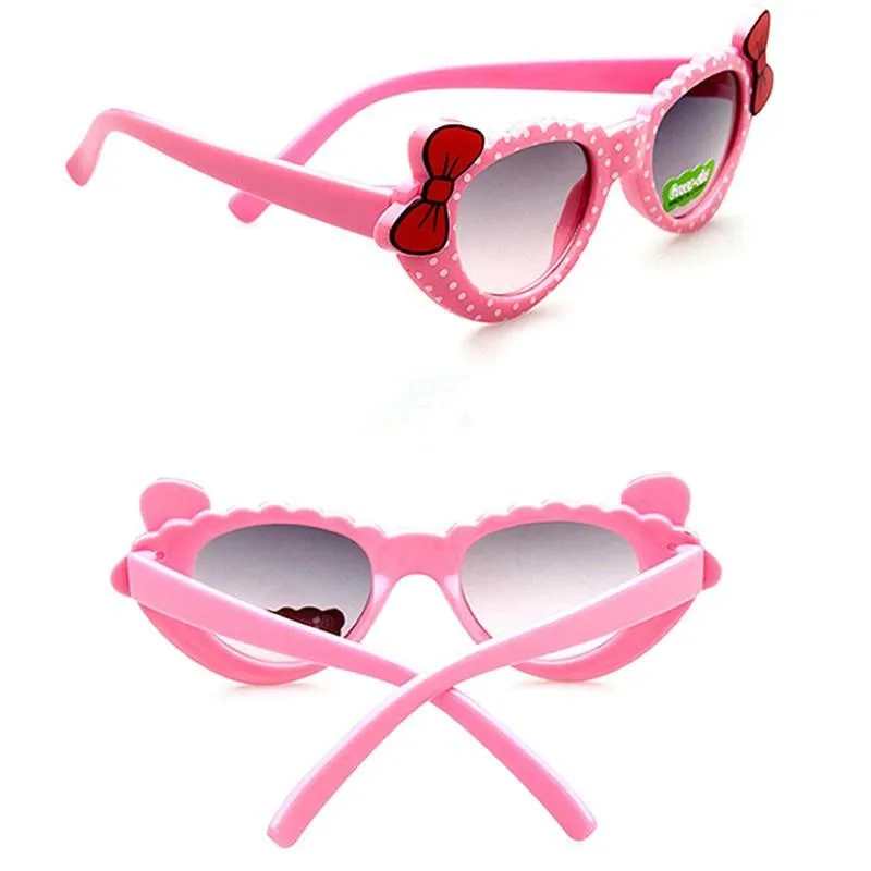Мода для мальчиков и девочек сердце зеркало Дети солнцезащитные очки лето UV400 Винтаж Красочные модные солнечные очки детей