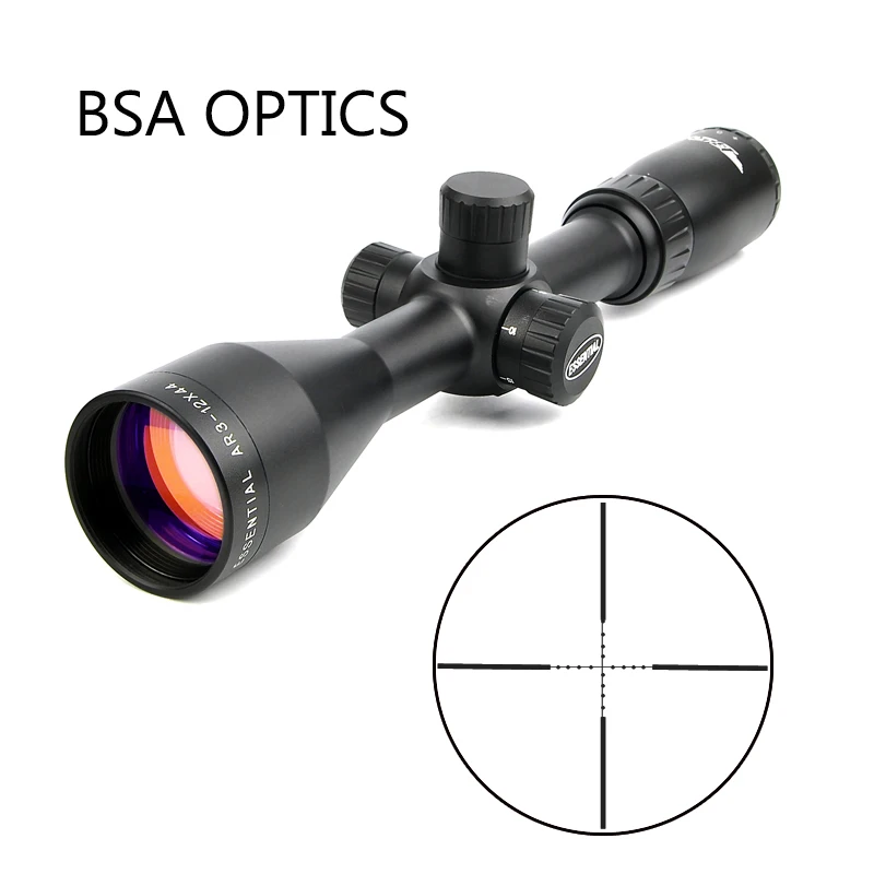 BSA оптика 4-16X44 SP кошачий глаз тактический прицел для винтовки для охоты прицел дальний прицел для снайперской страйкбола