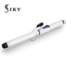 IKV Горячая настоящие продажи профессиональные щипцы для завивки волос керамические бигуди Ролик Вэйвер Инструменты для укладки Керлинг палочка