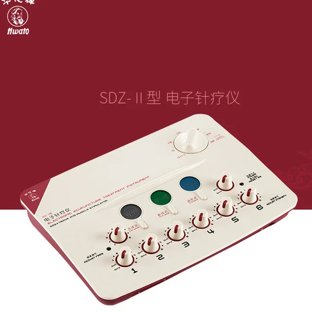 Hwato SDZ-II therapeutic massage Nerve and Muscle Stimulator massager electronic pulse needle Set hwato sdz ii therapeutic massage nerve and muscle stimulator massager electronic pulse needle set