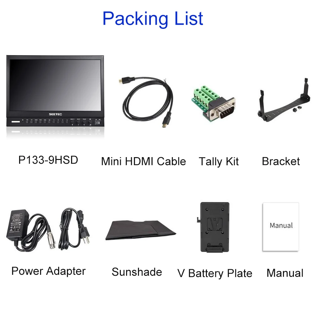 packing list