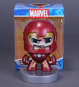 Hasbro Marvel Mighty Muggs сменная кукла Халк Капитан Америка танос Человек-паук фигурка детская игрушка подарок - Цвет: 25