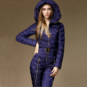 

SAENSHING One Piece Ski Suit Women Winter Snow Thermal Windproof Mountain Skiing Jumpsuit Tracksuit Snowboard Coat