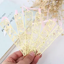 1 шт Горячие Красивые Романтические закладки в виде кроликов, вишен, металлических шариков, Япония, Южная Корея, красивые Изящные металлические золотые подвески