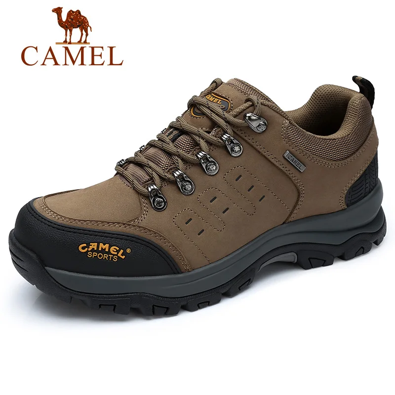 

CAMEL Outdoor Sports Camping shoes for Men Tactical Hiking Upstream Shoes For Summer Breathable Waterproof Coating