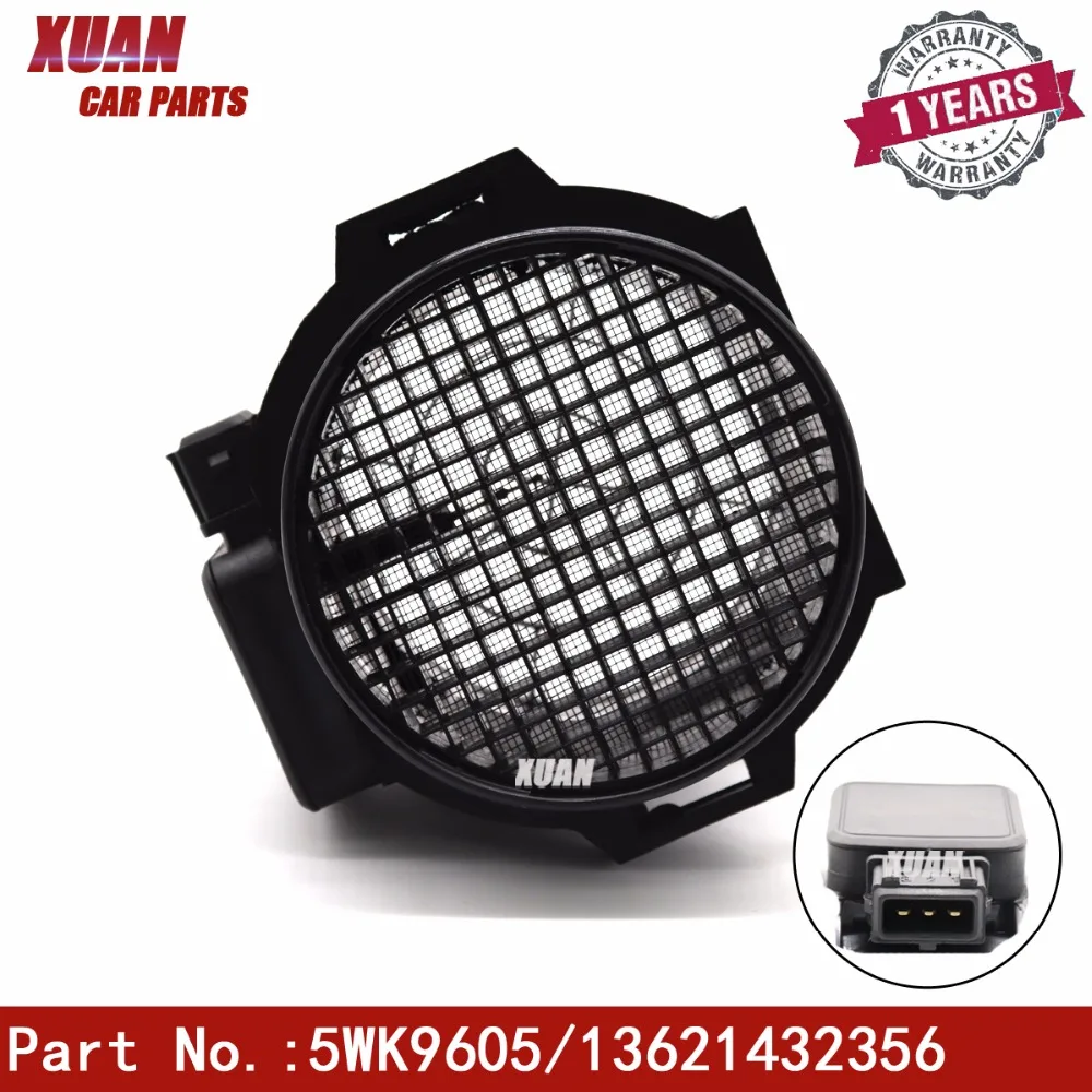 

XUAN Mass Air Flow Sensor 5WK9605 13621432356 For BMW 3/5/7 Series E36 E46 E38 E39 Z3 M52 M54 320 323 325 520 523 525 i ci xi