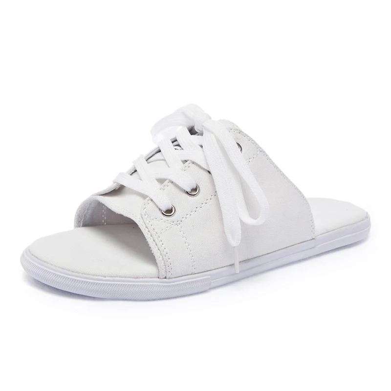 

2019 Summer New Lace Up Sport Lovers Slippers Fashion Lady Outside Beach Flip Flops Flat Slipper Sandals Couple Casual Slippers