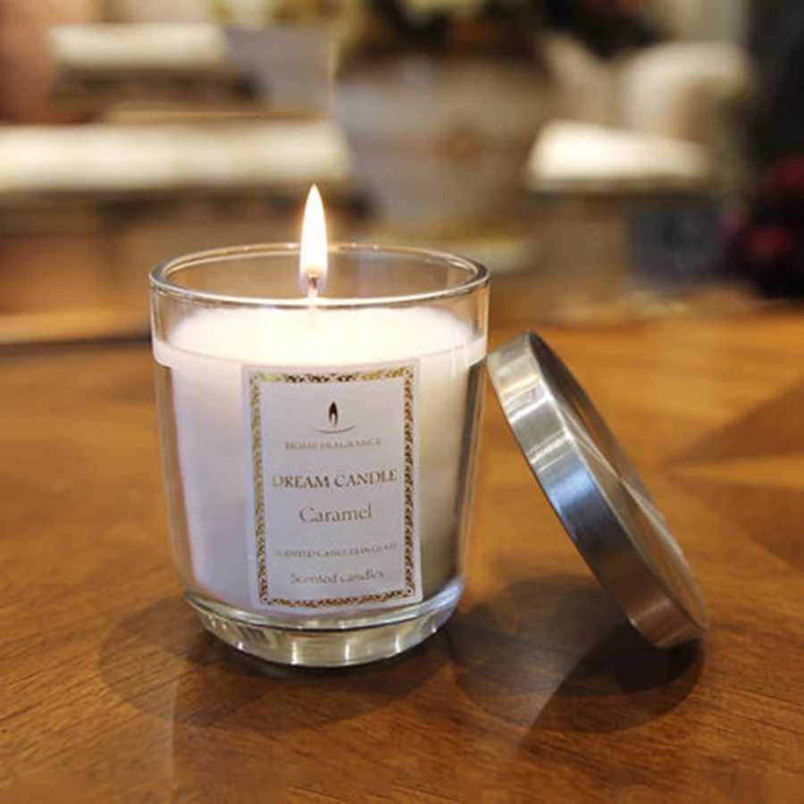 White Rose Gift Candles Wedding Birthday Party Candle Garden Decorative