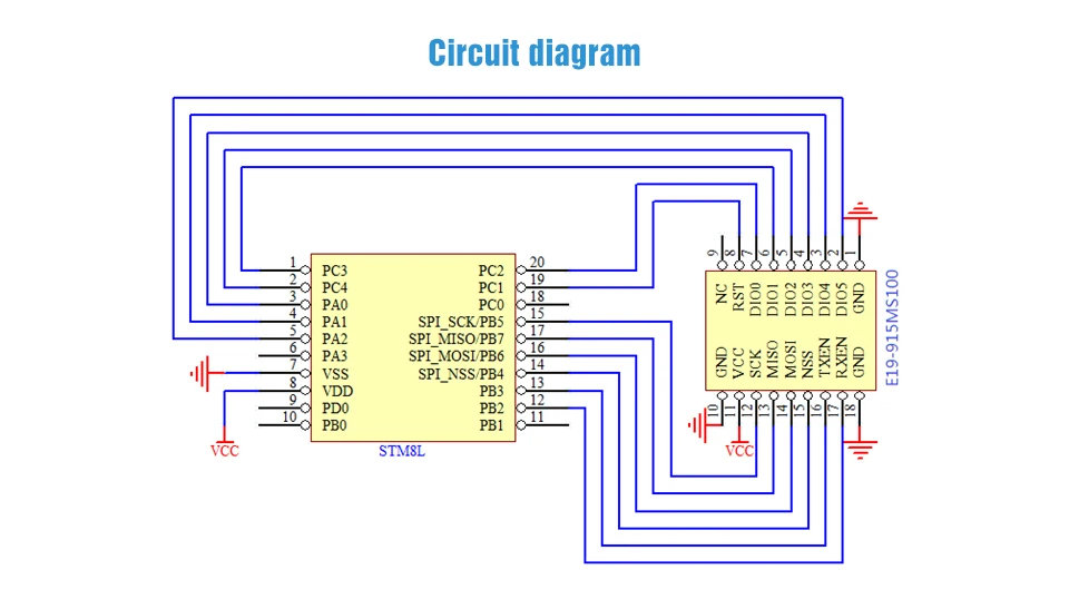 E19-433MS100 SX1278 433MHz wireless module (7)