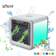 Портативный кондиционер LSTACHi, охладитель воздуха, мини воздушный охладитель для личного пространства, быстрый простой способ охлаждения, домашний офисный стол, автомобильный Стайлинг
