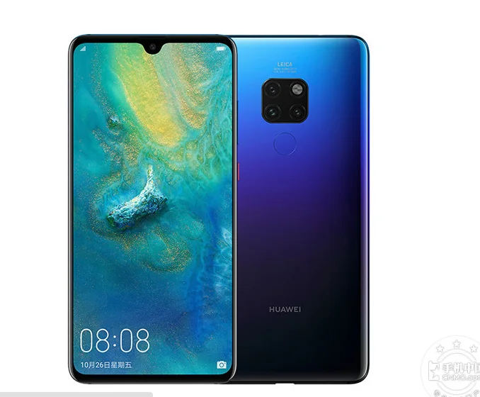 DHL Быстрая HuaWei mate 20 4G LTE мобильный телефон Kirin 980 Android 9,0 6,5" 2240x1080 6 ГБ ОЗУ 128 Гб ПЗУ МП NFC Leica