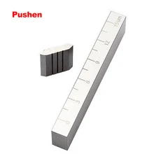 Бренд pushen Малый grindometer Высокая точность помола Измерительные Приборы метр тестер 0~ 15/25um краски чернила