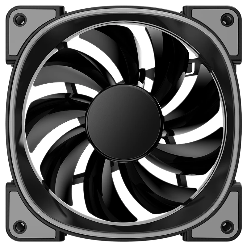 

Jonsbo Fr-801 Colorful Cpu Fan Pc Case Fan Cooler 12Cm Computer Cooling Fan 12V Mute Pc Case Fan For Computer