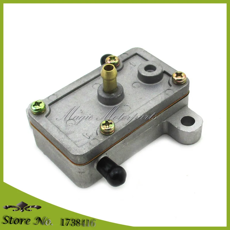 Single Outlet Fuel Pump For Mikuni Df44211 Honda Odyssey Atv Snowmobile Ski Doo Artic Cat Go