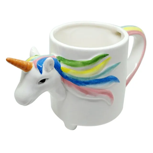 Aliexpress.com : Buy 3D Cartoon Unicorn Mug Cute Ceramic ...