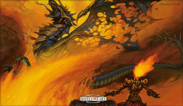

Magic Board Game CHANDRA'S OUTRAGE ROARING FLAME table mousepad big mgt ygo Pad tcg card play mat playmats with storage bag