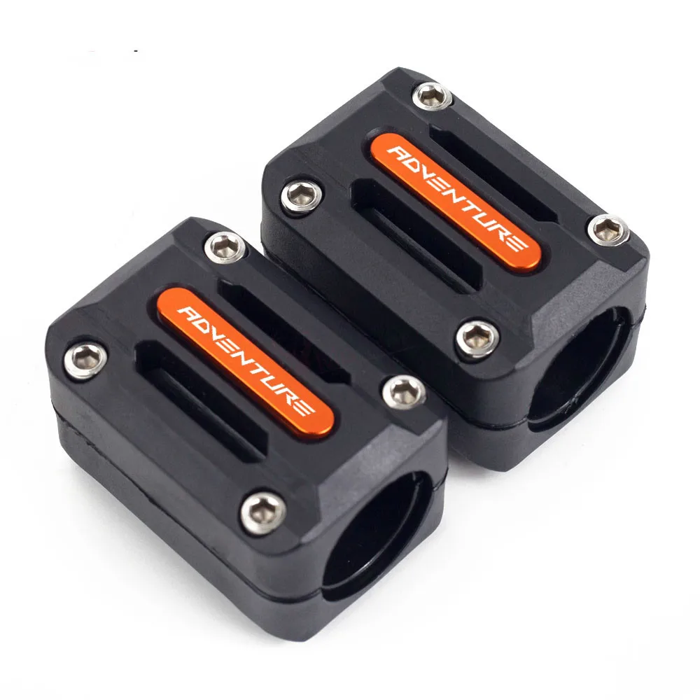 

1 pair Motorcycle Engine Protection Guard Bumper Decor Block For KTM 690 Enduro 950 990 1050 1190 1290 Adventure Super 2018