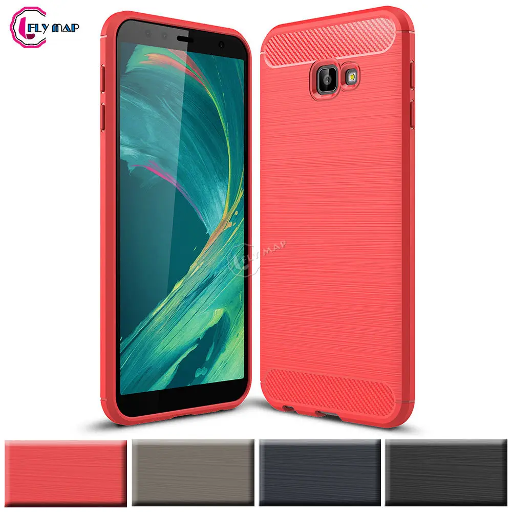 

Silicone Soft Case for Samsung Galaxy J4 Plus J415 J415F J415FN/DS TPU Carbon Fibe Phone Cover J4Plus SM-J415F SM-J415FN/D Case