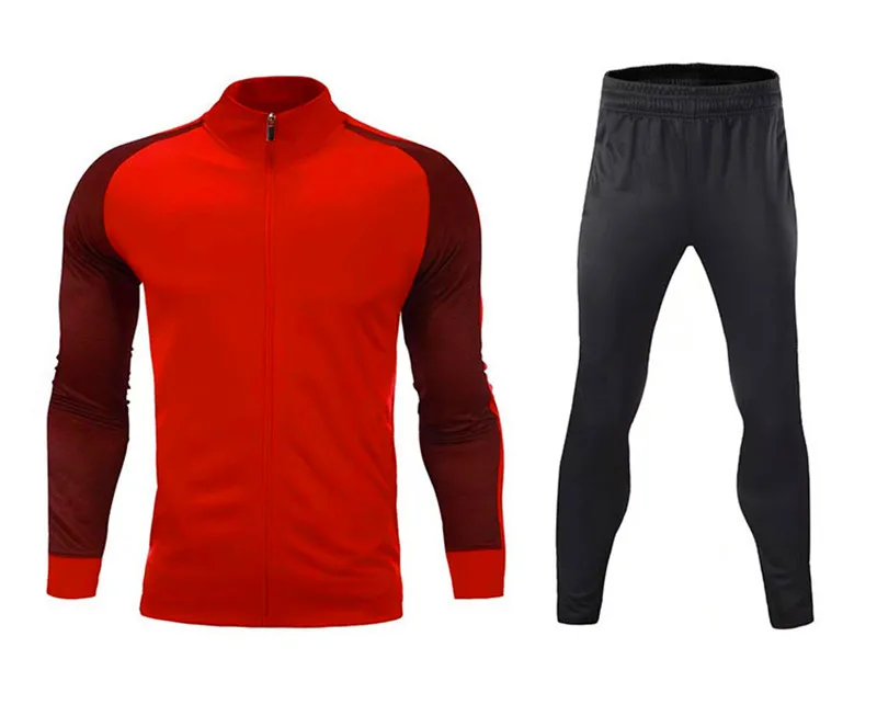 Дышащая повседневная спортивная одежда с отложным воротником для взрослых, одежда для бега с длинным рукавом, комплект из двух предметов, комплекты для тренировок и упражнений