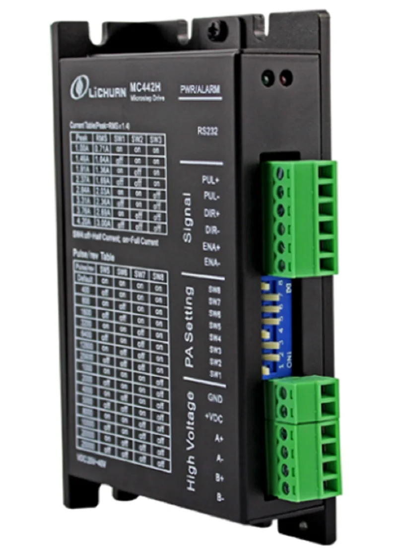 2 фазы NEMA17 NEMA23 Гибридный Драйвер шагового двигателя DSP DC24V 3A MC442|stepper motor driver|motor