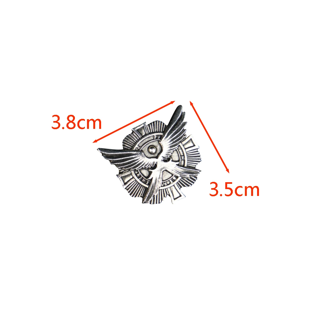 Anime Saga of Tanya the Evil Badge Cosplay Tanya Von Degurechaff Pins Brooches Accessories Metal Souvenir Party Prop (21)