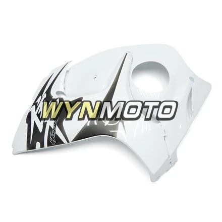 Полный комплект обтекателей для GSXR1300 2008- 08-16 впрыска ABS пластмасс Полный обтекатели комплект Cowling кадров белый чехлы для мангала панелей