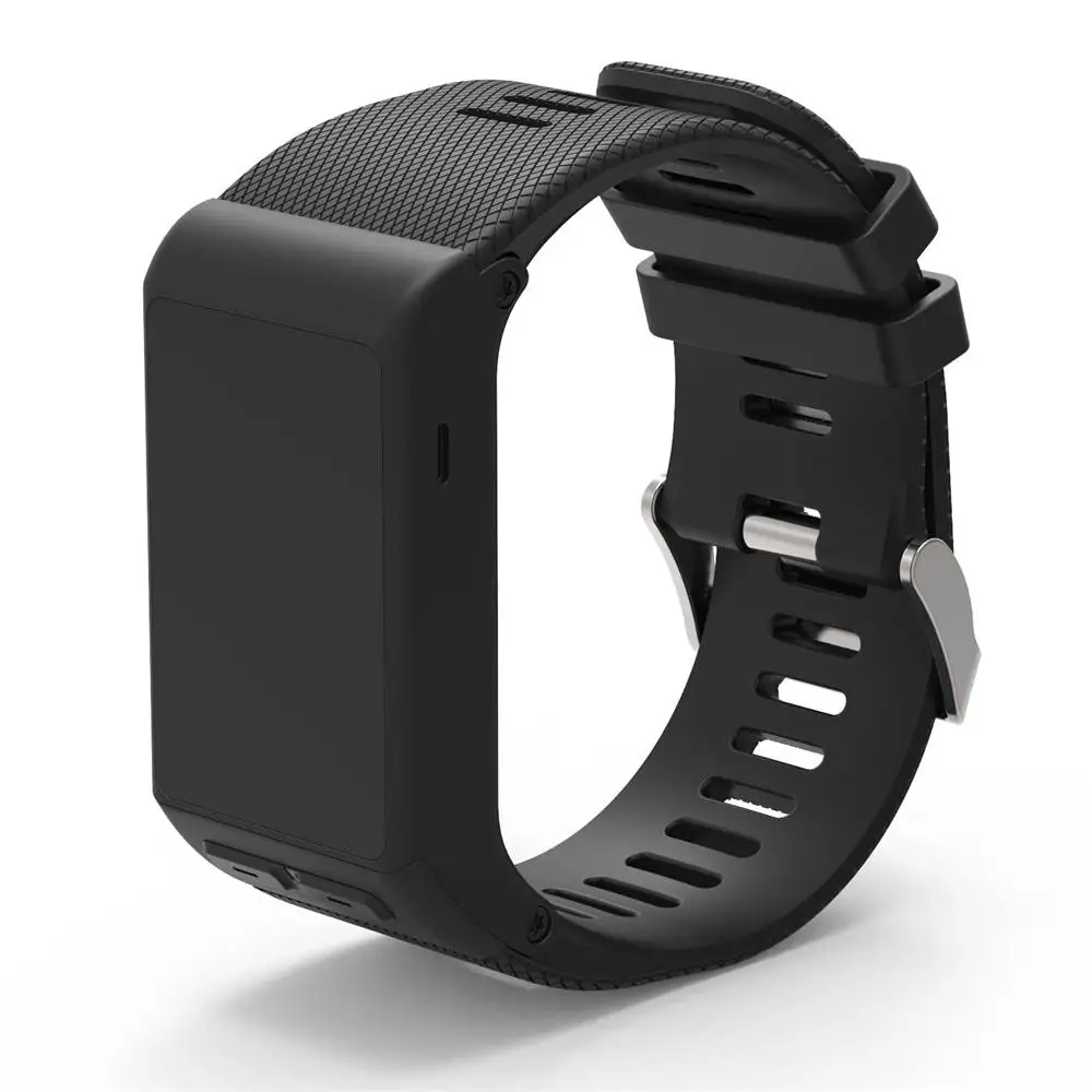 Силиконовый спортивный ремешок для наручных часов Garmin vivoactive HR, браслет, умные Ремешки для наручных часов, Сменные аксессуары, ремешок на запястье