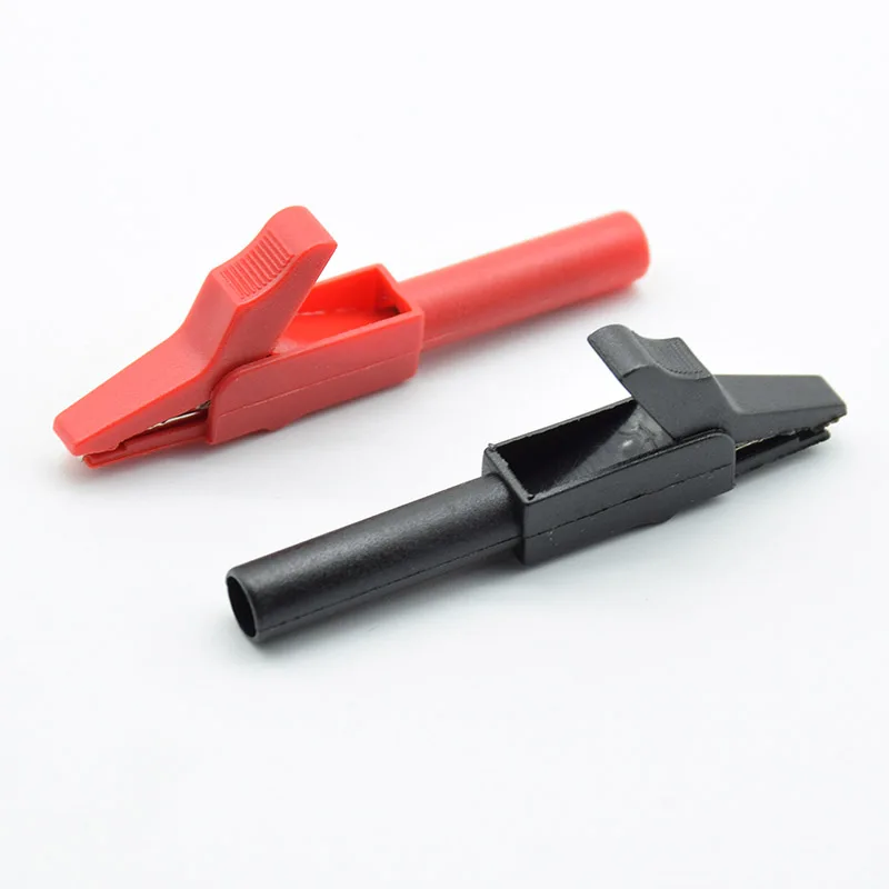 4mm Full Protective Large current Alligator Clips Crocodile Clamp for Professional Multimeter alligator clips