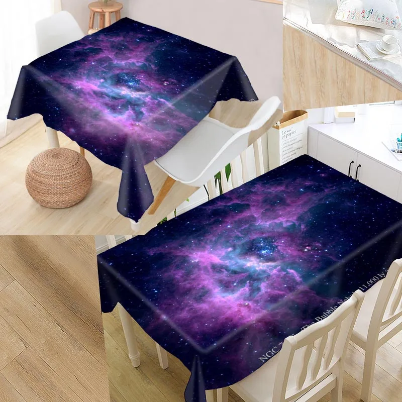 Galaxy скатерть P~ 08 Оксфорд печать прямоугольный водонепроницаемый маслонепроницаемый скатерть квадратная Праздничная скатерть - Цвет: 10
