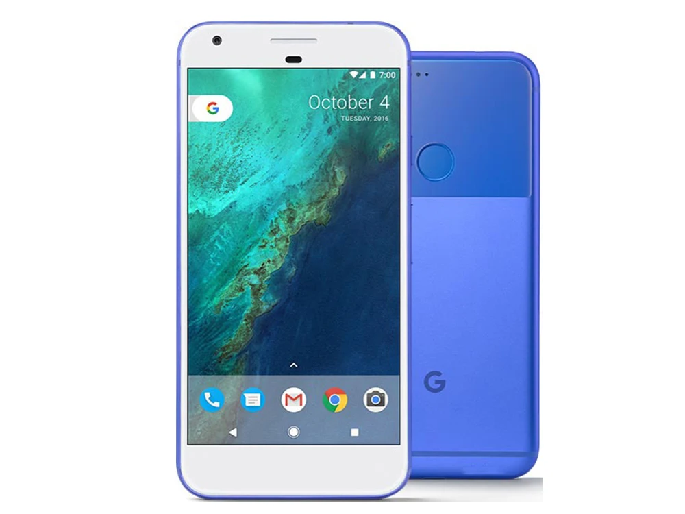 Google Pixel XL, 4 Гб ОЗУ, 32 ГБ/128 Гб ПЗУ, 4G LTE, Android, мобильный телефон, 5,5 дюймов, четырехъядерный, отпечаток пальца, NFC, разблокированный мобильный телефон