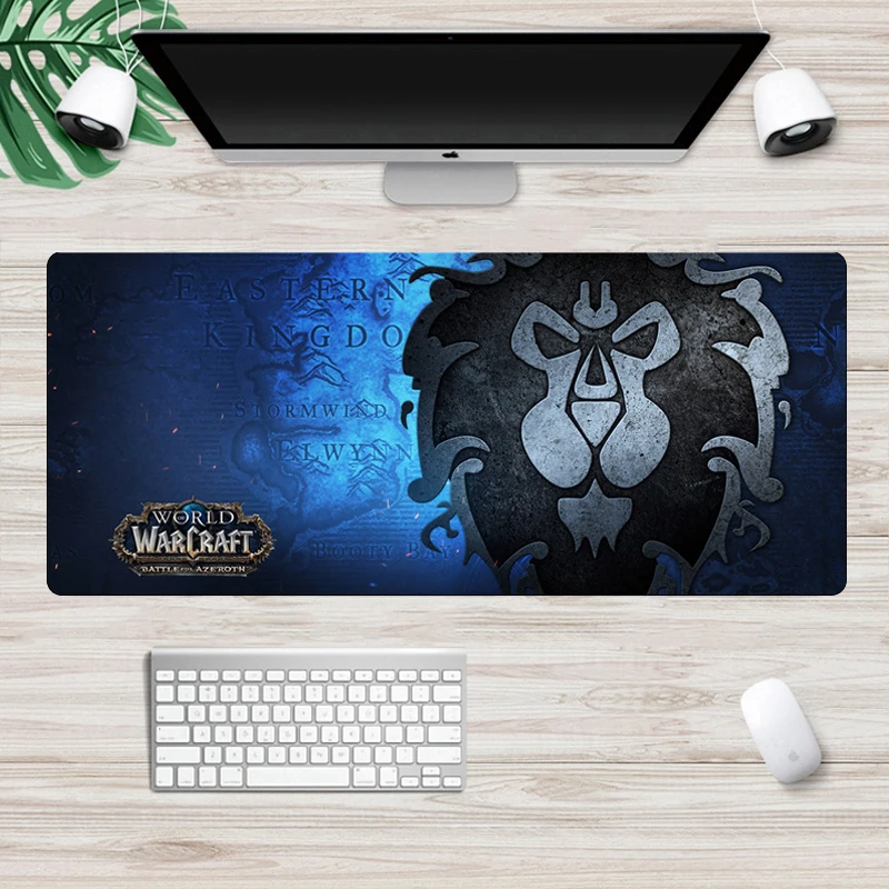Игровой коврик для мыши World of Warcraft 70x30 см большой резиновый модный скоростной