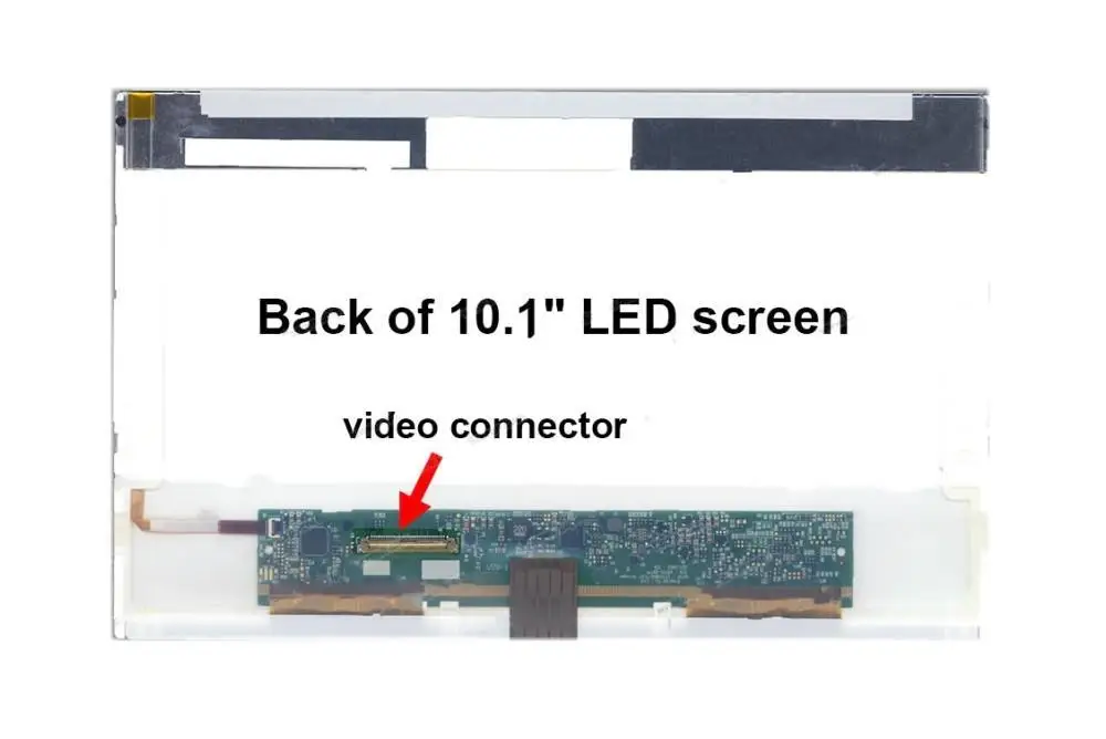 TOSHIBA MINI NB505-N500BL LAPTOP LED LCD Screen 10.1/" WSVGA Bottom Left
