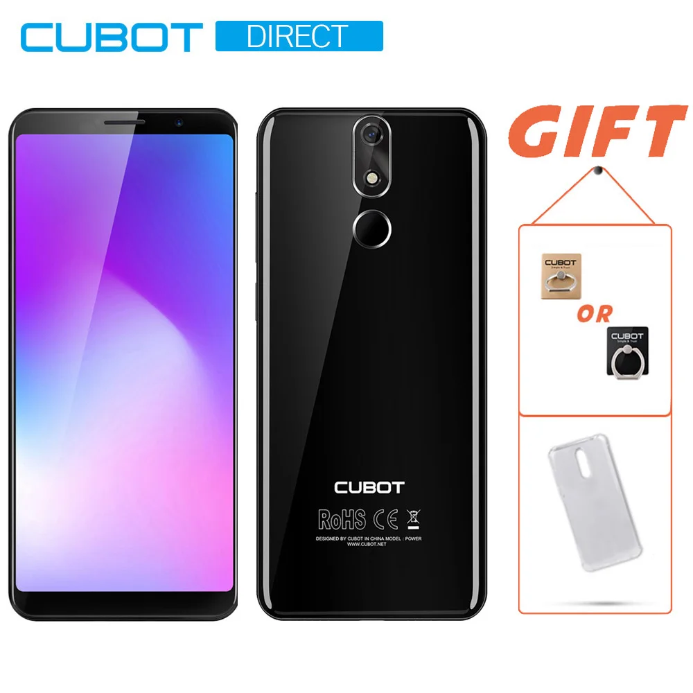 Cubot potencia 6000 mAh Helio P23 Octa Core 6GB RAM 128GB ROM 5,99 \