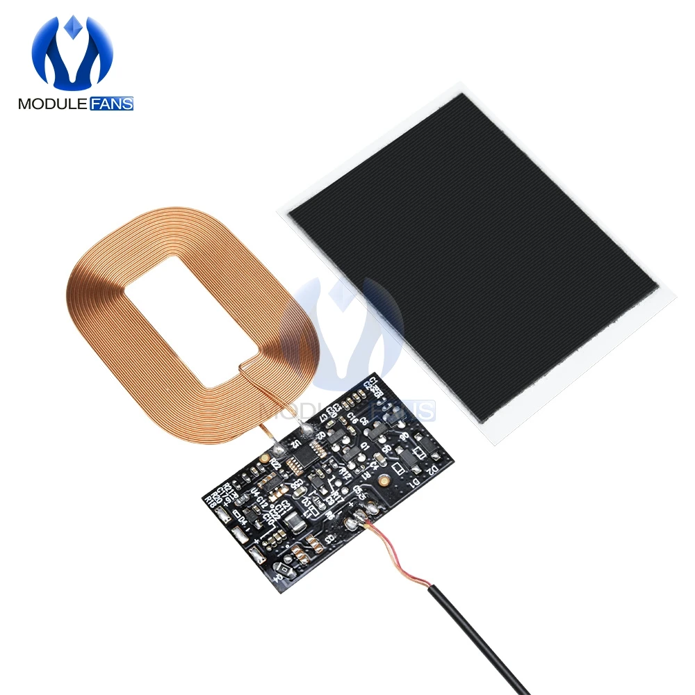 Стандартная беспроводная зарядка Qi для DIY печатная плата модуля катушка телефона