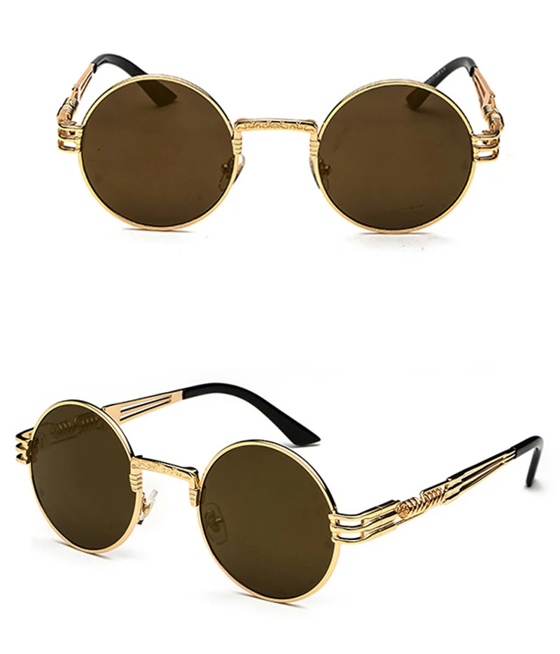 vintage steampunk sunglasses round (18)