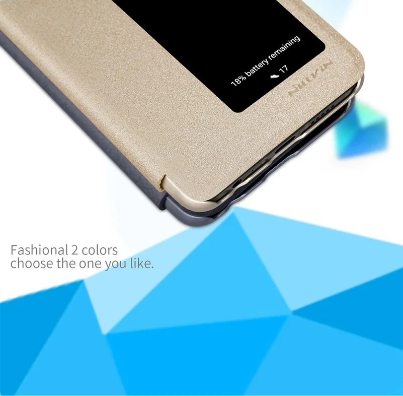 Для huawei P30 чехол 6,1 дюймов NILLKIN блестящий чехол-флип smart wake up Функция Окно просмотра PC чехол для huawei P30 Pro Чехол 6,2