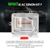 Kit de Luz Oculta Cawanerl 55W para coche, balasto Delgado, de CA faro antiniebla, faro H1 H7 H8 H11 9005 HB3 3000K 4300K 6000K 8000K 12V ► Foto 2/6