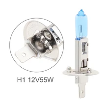 H4 /H1 /H3 Halogen Lamp 12V 100W / 55W 5000K Car Halogen Bulb Xenon Auto Front Headlight Fog Light Bulb Super White