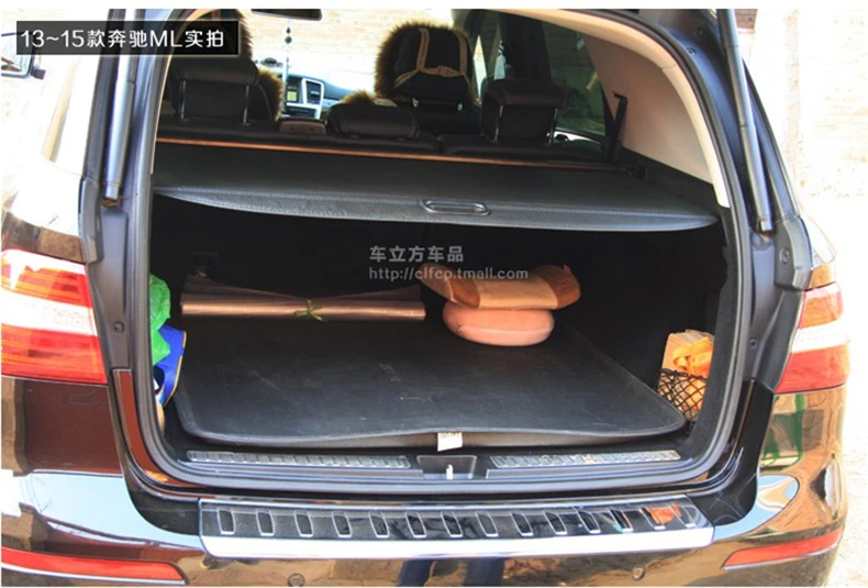 Задняя грузовая Крышка для Mercedes-Benz ML Class W166 ML320 ML350 ML400 ML500 2013- защита экрана багажника