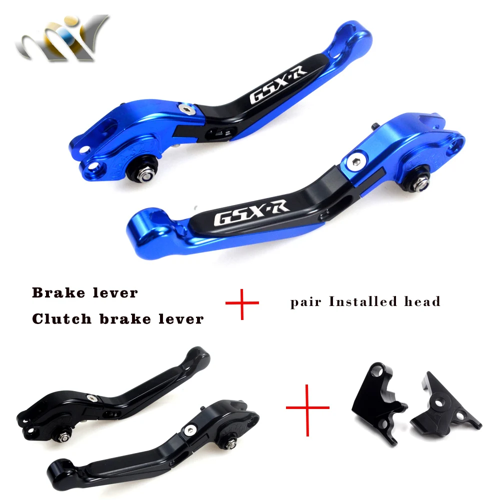 Misura Per Suzuki Gsx-R600 Gsx-R750 2004 2005 Gsx-R600 Gsxr 600 Gsx-R 750 Motorycle Pieghevole Estensibile Leve Frizione Freno Logo