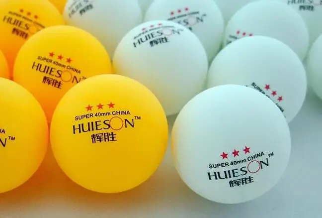 

Huieson 3 star table tennis ball table tennis ball machine ball ppq40 exercise ball 100pcs/bag