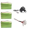 Télécommande, télécommande, pour jouet, sécurisation, piles AA 9.6 V, 2400 mAh, groupe de batteries nimh, connecteurs 9.6 connecteurs/Tamiya 2400 ► Photo 1/6