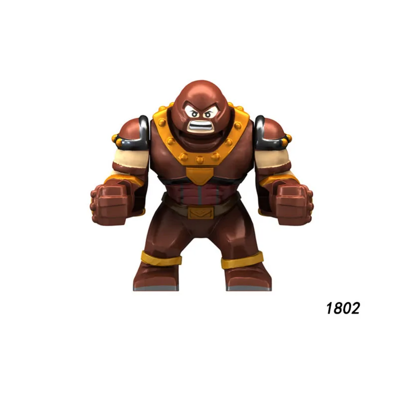 

Single Sale Super Hero Star Wars 1802 Cain Marko Juggernaut Building big Blocks Figure Bricks Toy gift Compatible Legoed Ninjaed