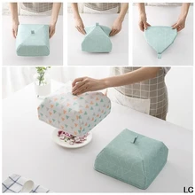 

2017 Big Outdoor Foldable Insulated Food Cover Cloth Aluminum Foil Table Insulation Kitchen TOOL Collapsible Dish Cover Reusable